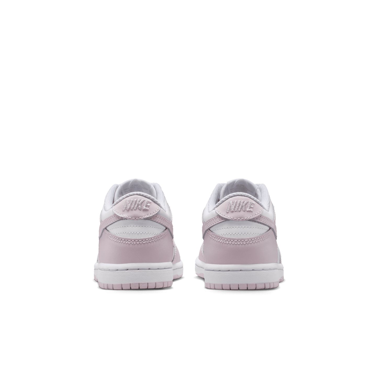 Little Kids' Nike Dunk Low "White Light Violet"