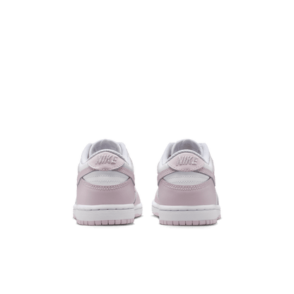 Little Kids' Nike Dunk Low "White Light Violet"