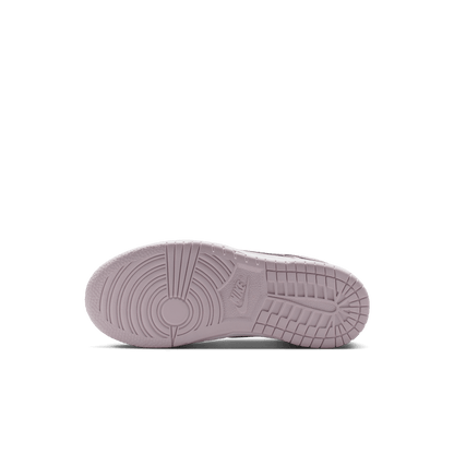 Little Kids' Nike Dunk Low "White Light Violet"