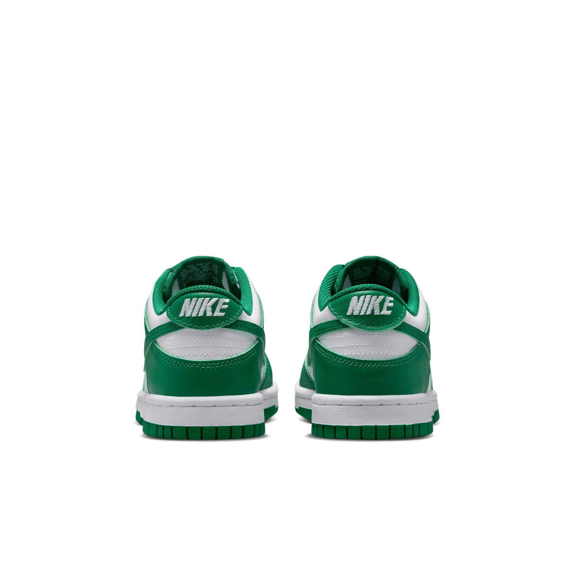 Big Kids' Nike Dunk Low "White Malachite"