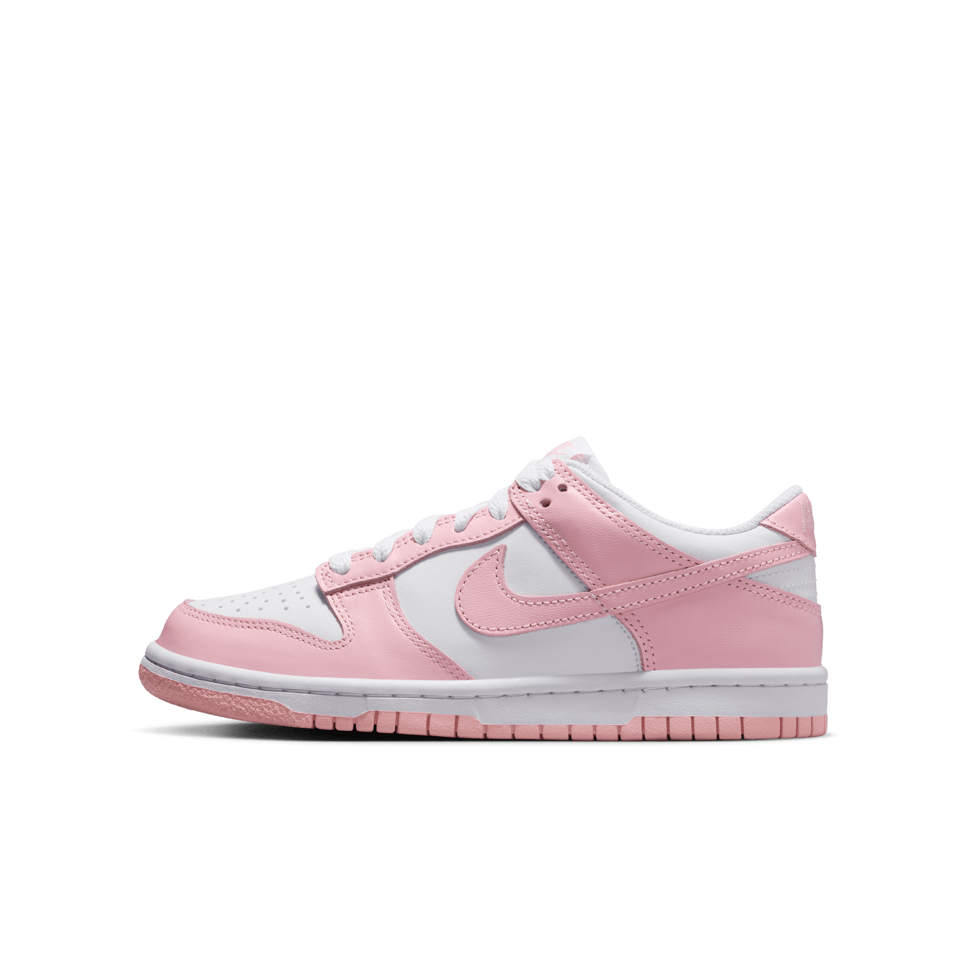 Big Kids' Nike Dunk Low "Medium Soft Pink"