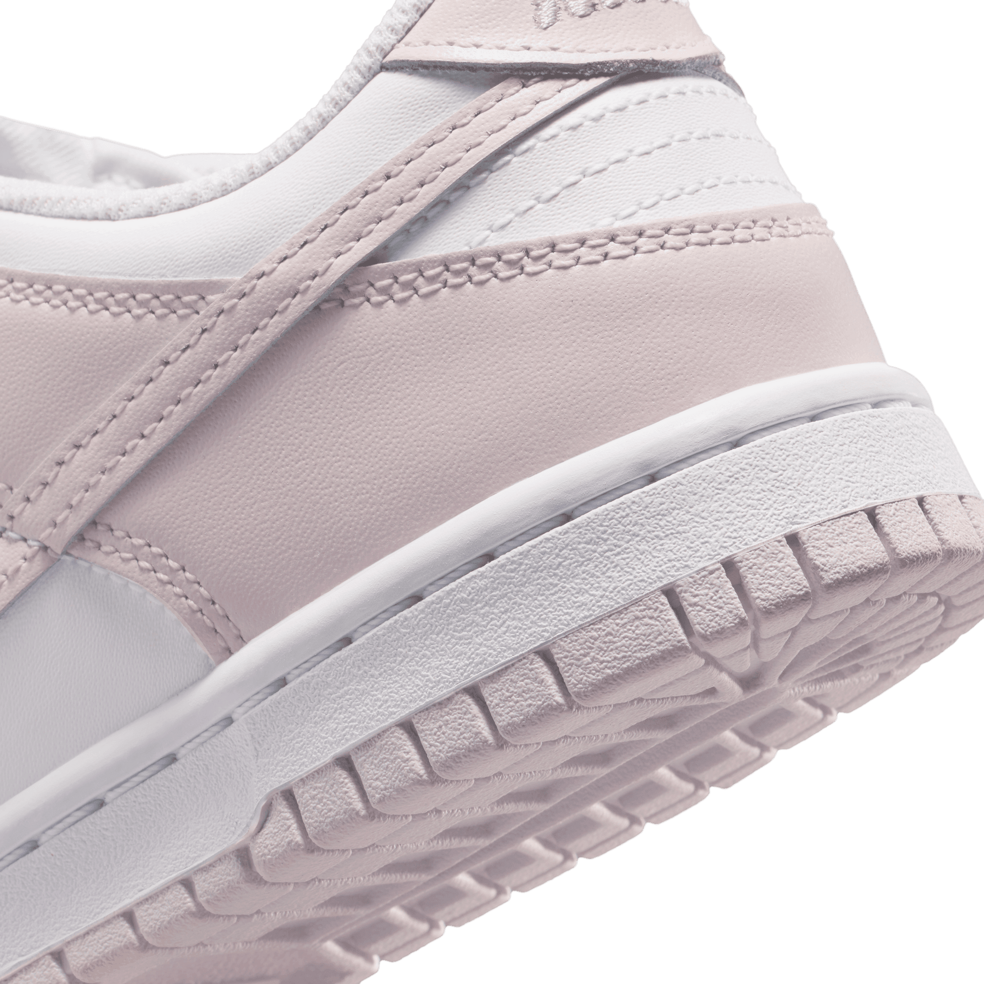 Big Kids' Nike Dunk Low "White Light Violet"
