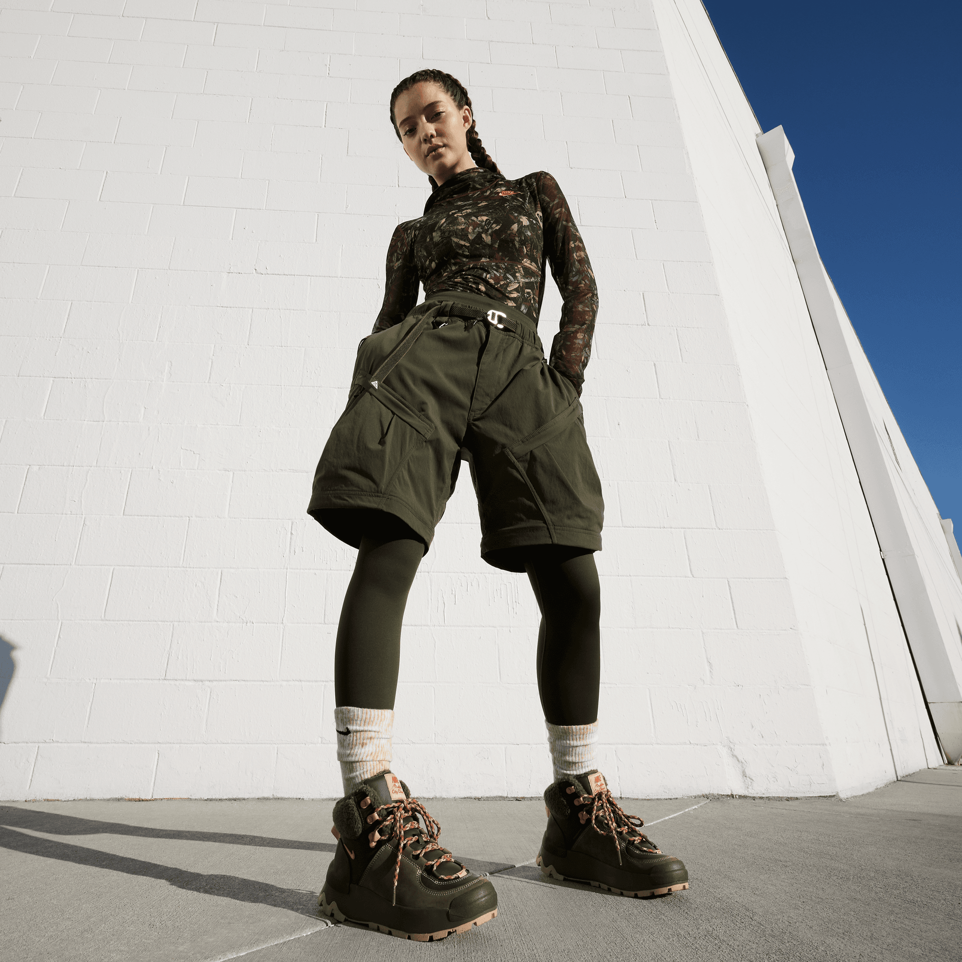 Women's Nike City Classic Boot PRM WP "Cargo Khaki Sesame"