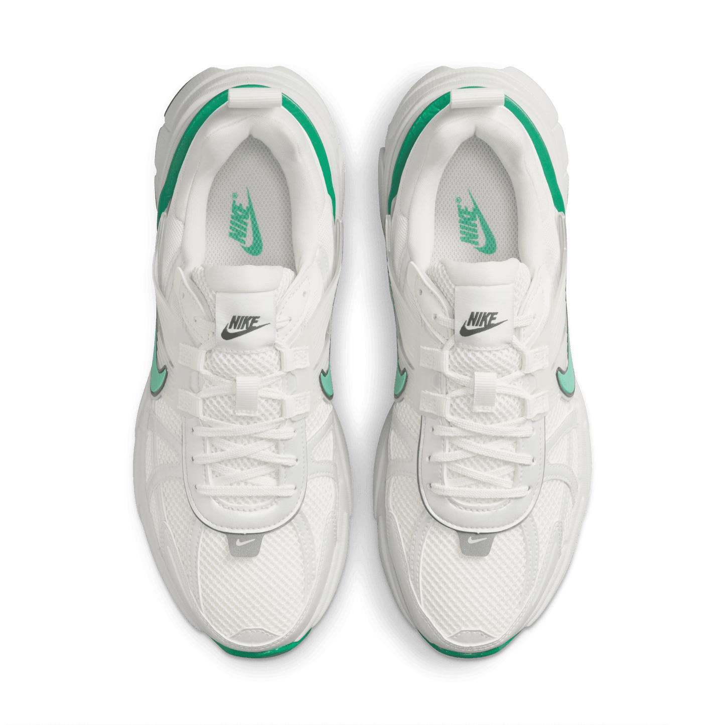 Women's Nike V2K Run "Pale Ivory Black Stadium Green"