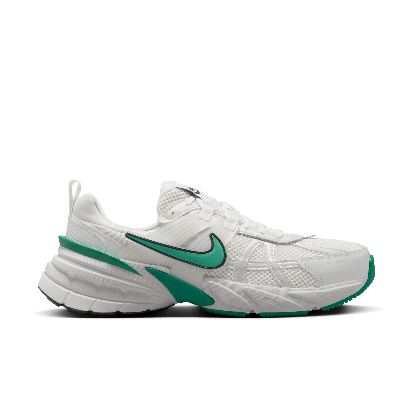 Women's Nike V2K Run "Pale Ivory Black Stadium Green"