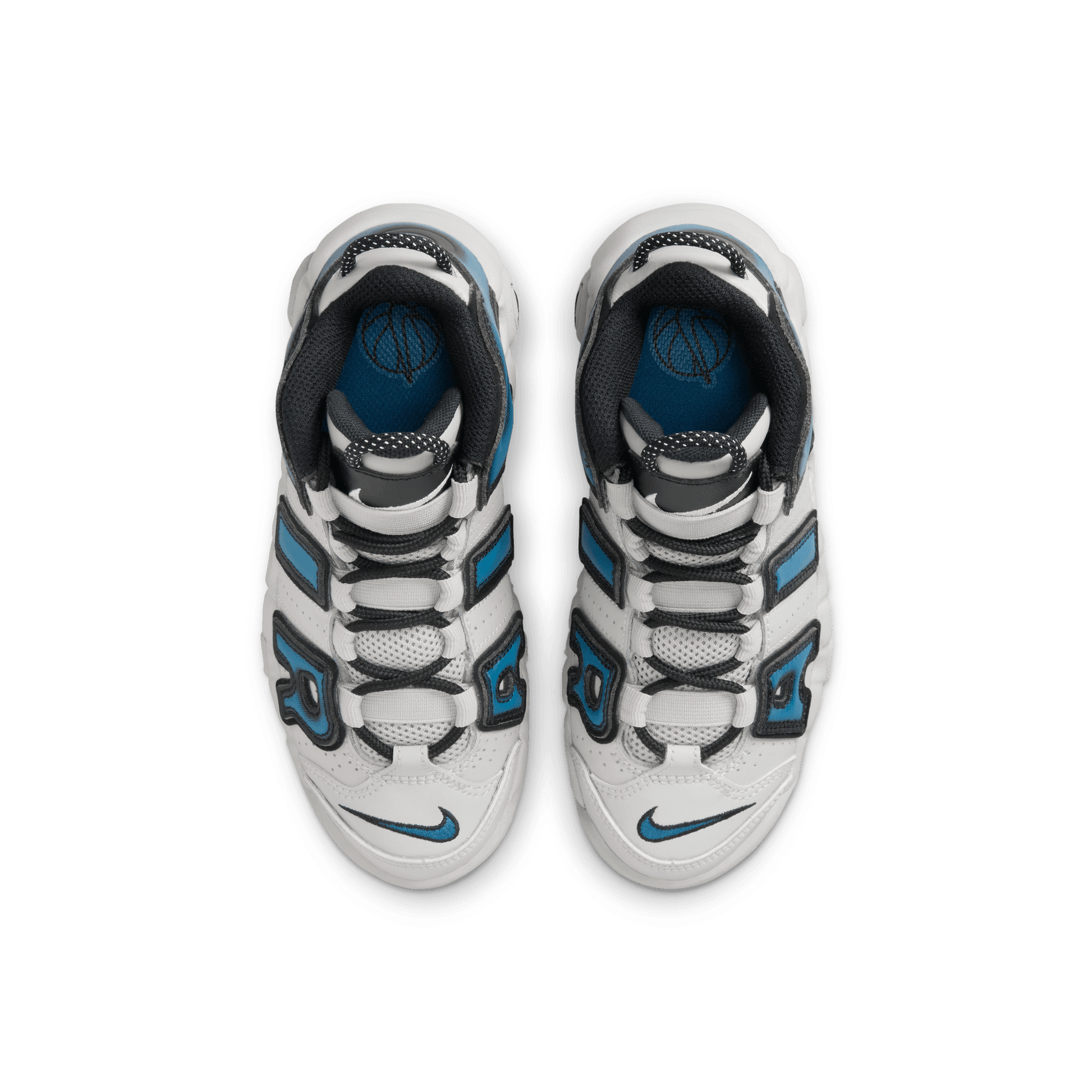 Little Kids' Nike Air More Uptempo "Industrial Blue"