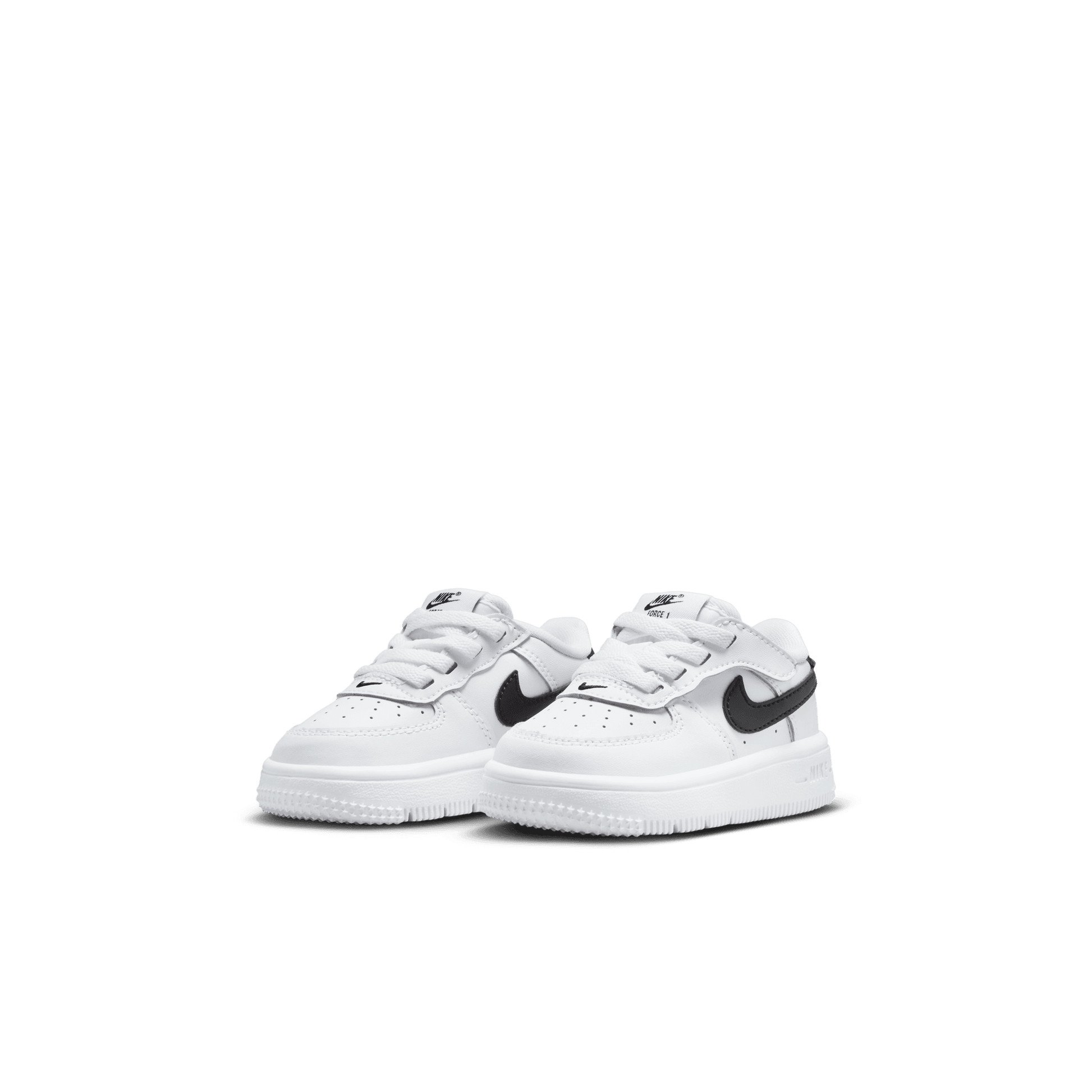 Baby/Toddler Nike Force 1 Low EasyOn "White Black" (Unisex)