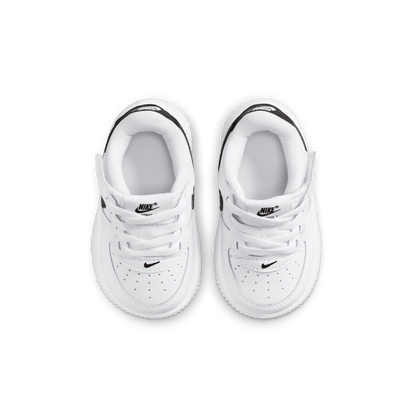 Baby/Toddler Nike Force 1 Low EasyOn "White Black" (Unisex)