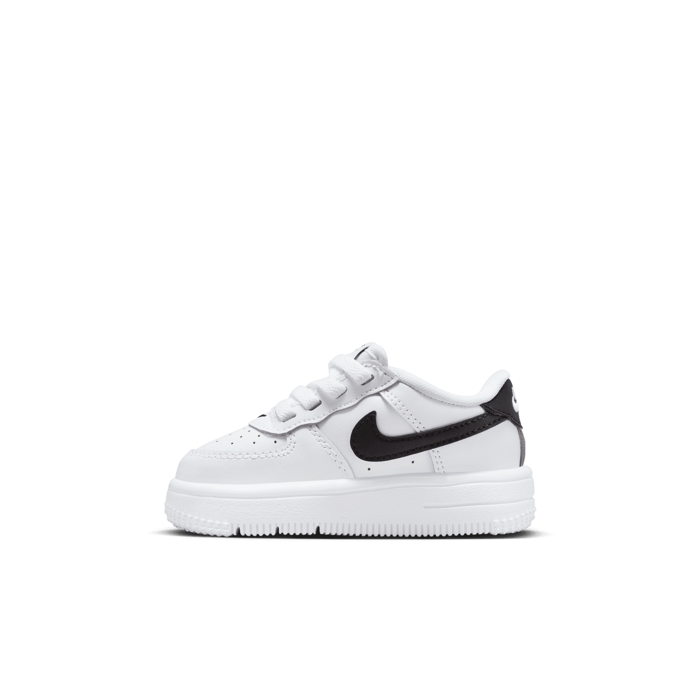 Baby/Toddler Nike Force 1 Low EasyOn "White Black" (Unisex)