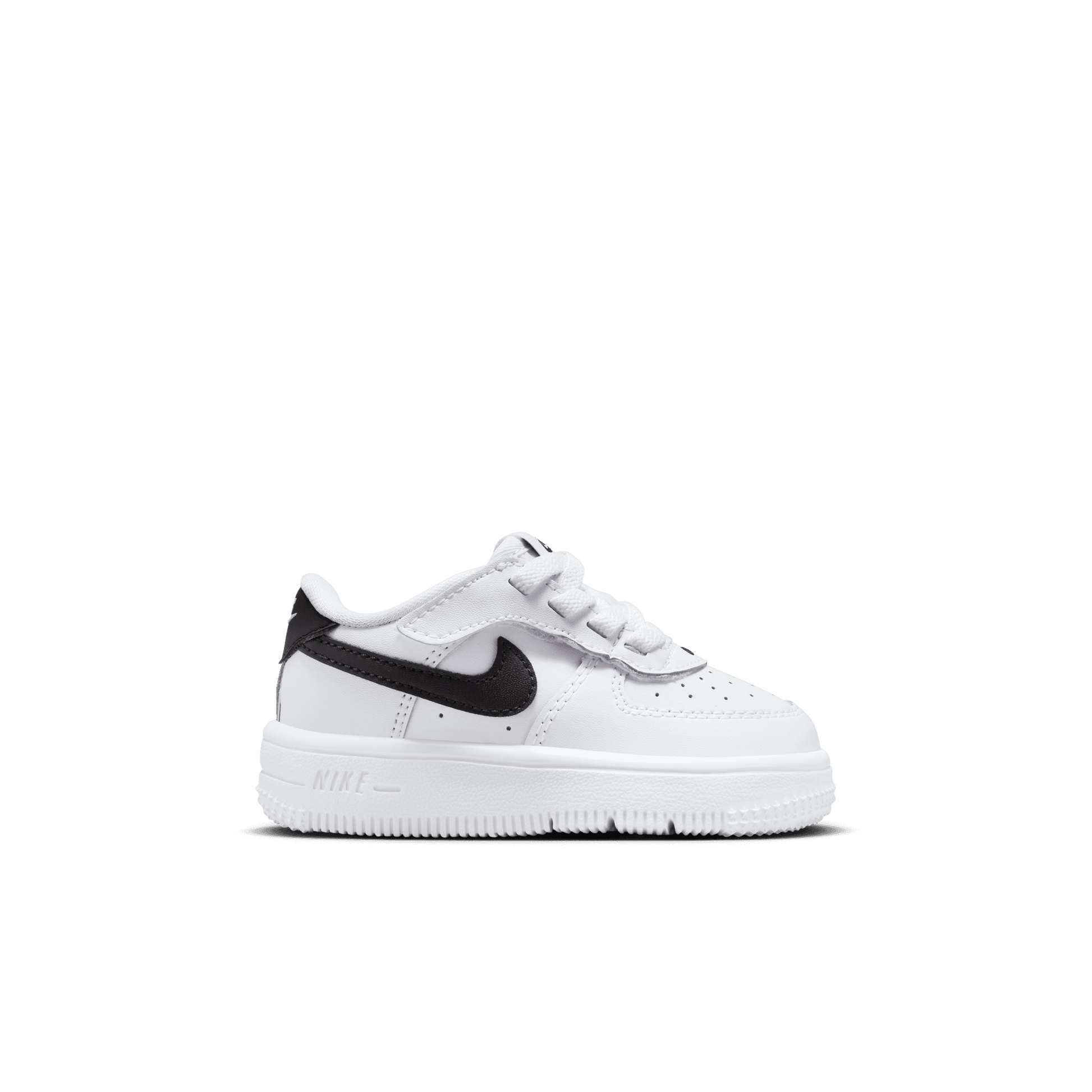 Baby/Toddler Nike Force 1 Low EasyOn "White Black" (Unisex)