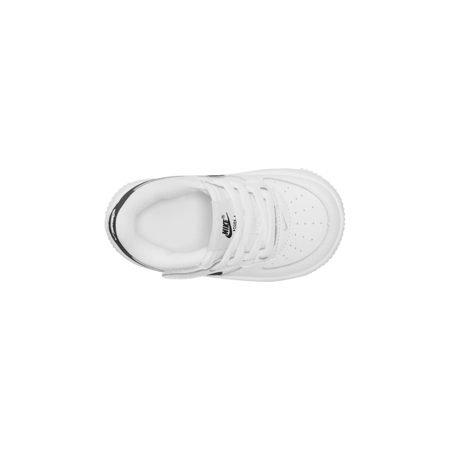 Baby/Toddler Nike Force 1 Low EasyOn "White Black" (Unisex)