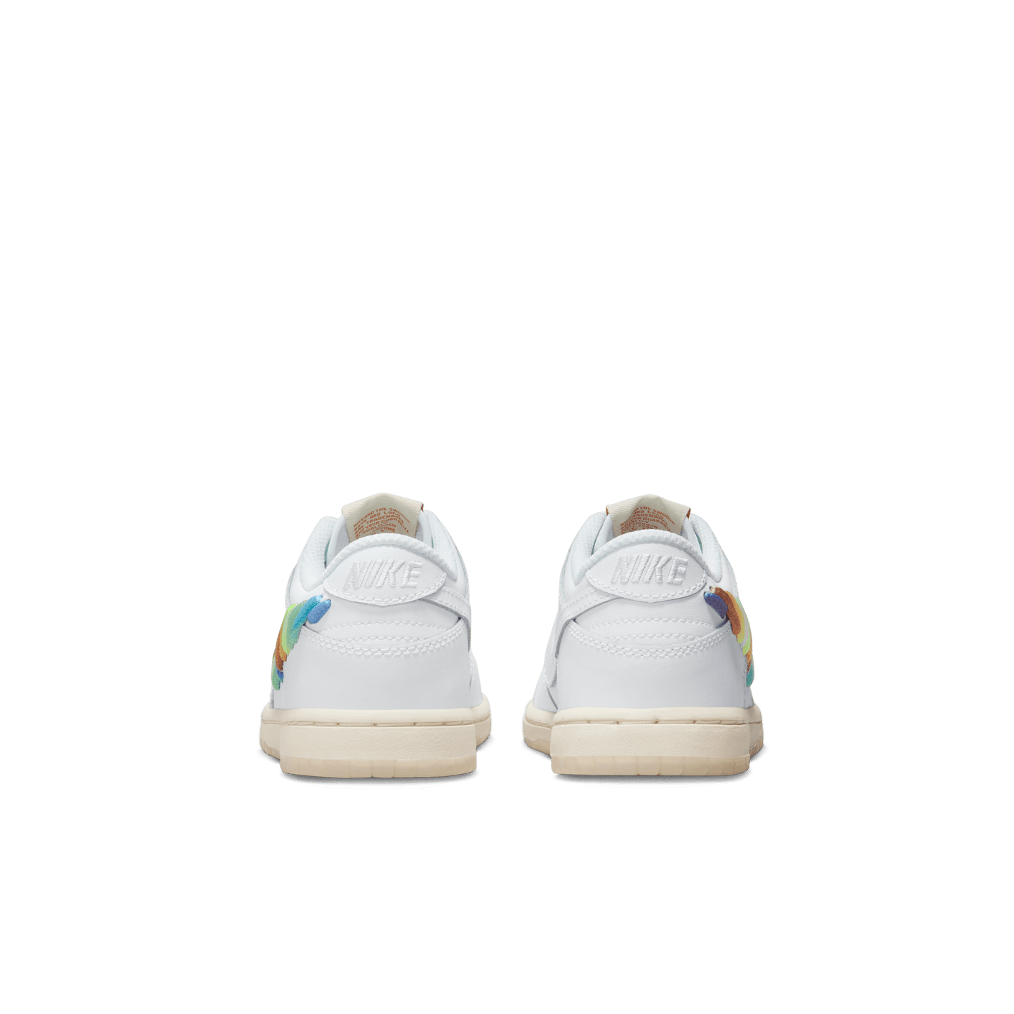 Little Kids' Nike Dunk Low SE "Rainbow Swoosh"