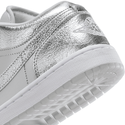 Women's Air Jordan 1 Low SE "Metallic Silver"
