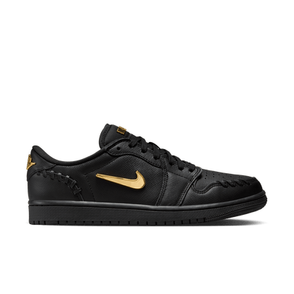Women's Air Jordan 1 Low Method of Make "Black Metallic Gold"