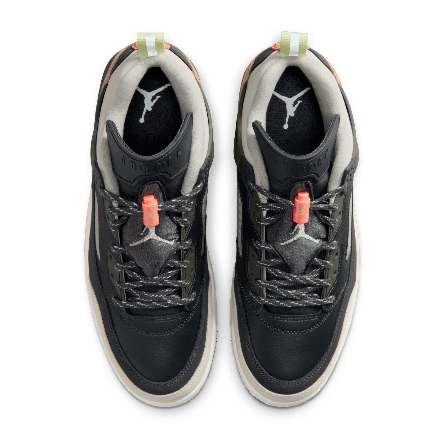Men's Jordan Spizike Low "Anthracite Mango Cargo Khaki"