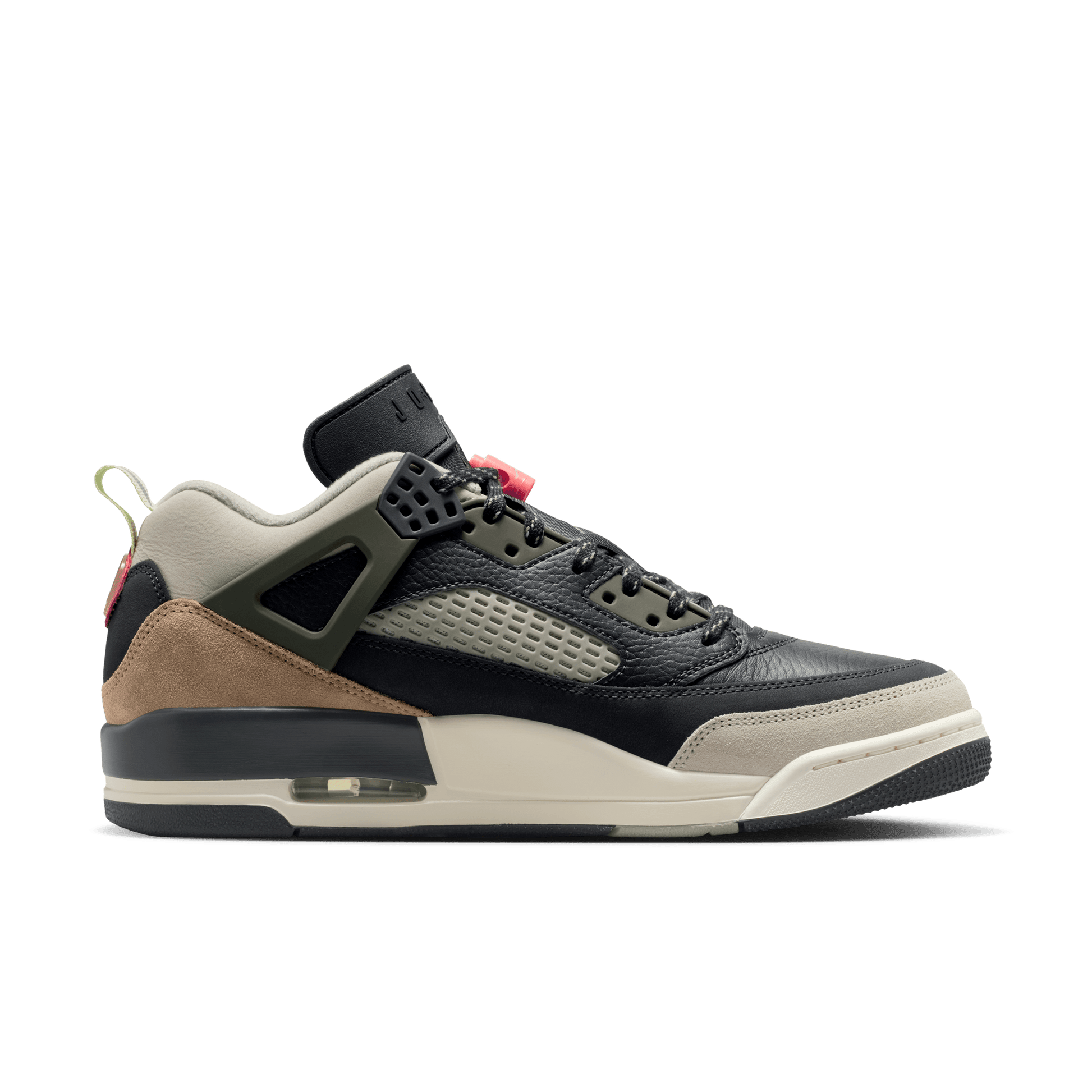 Men's Jordan Spizike Low "Anthracite Mango Cargo Khaki"