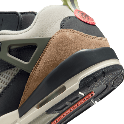 Men's Jordan Spizike Low "Anthracite Mango Cargo Khaki"