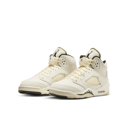 Big Kids' Air Jordan 5 Retro SE "Sail"