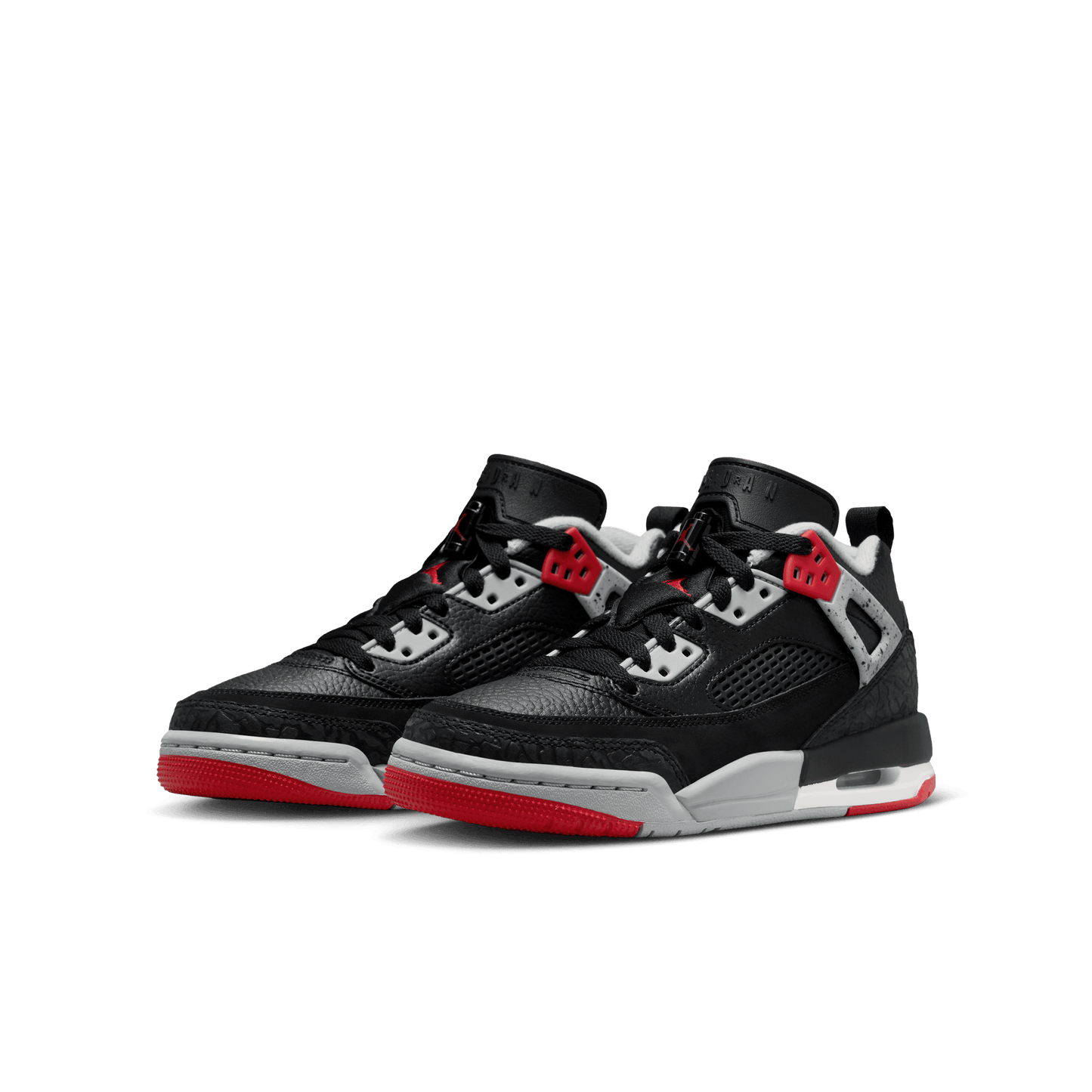 Big Kids' Jordan Spizike Low "Black Cement"
