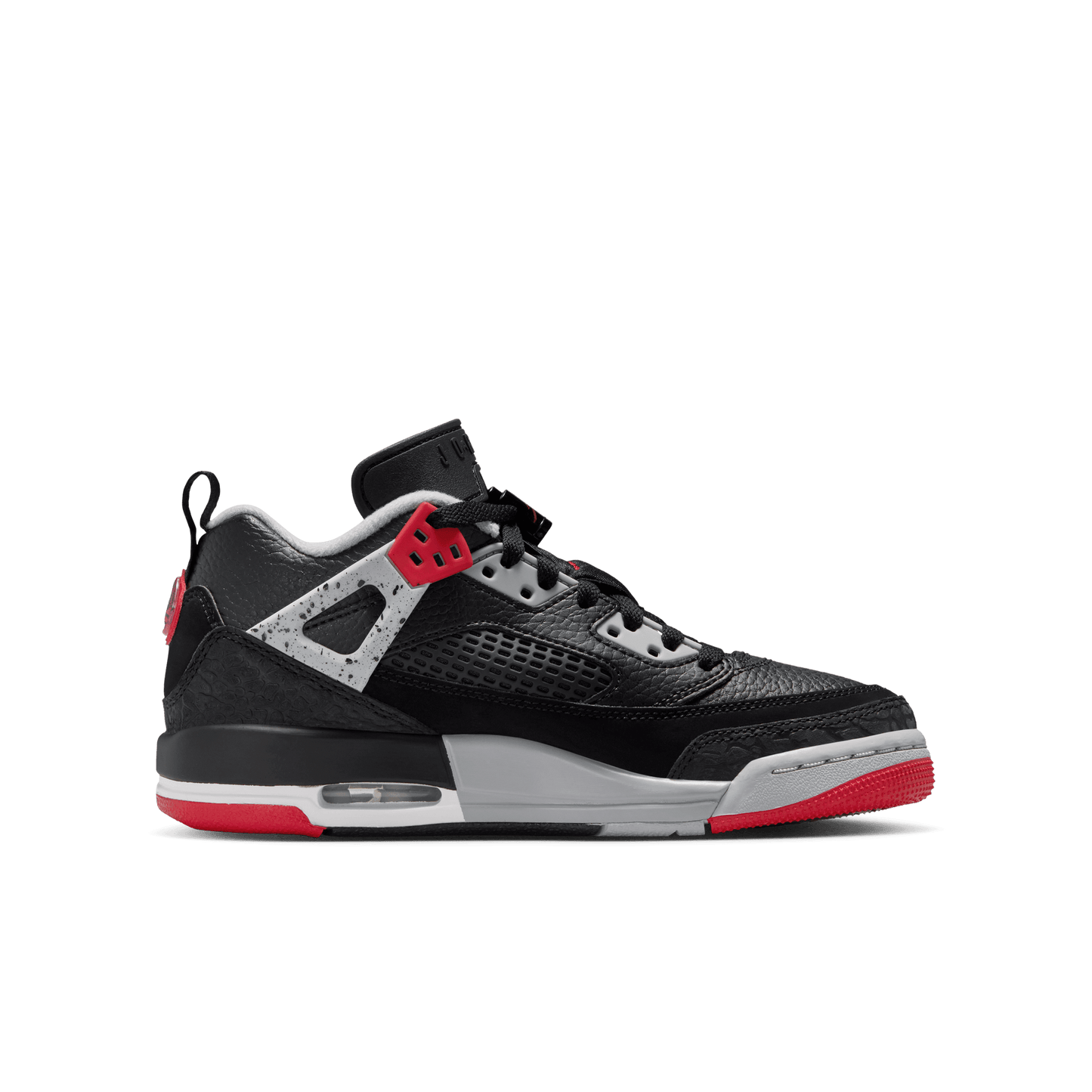 Big Kids' Jordan Spizike Low "Black Cement"