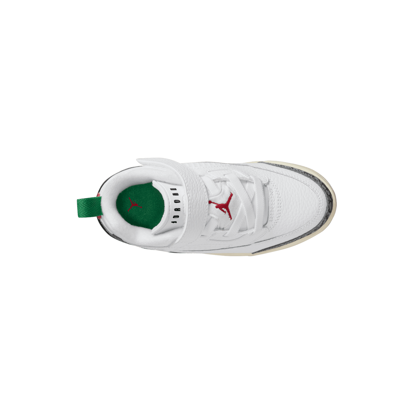 Little Kids' Jordan Spizike Low "Varsity Red Coconut Milk Black"