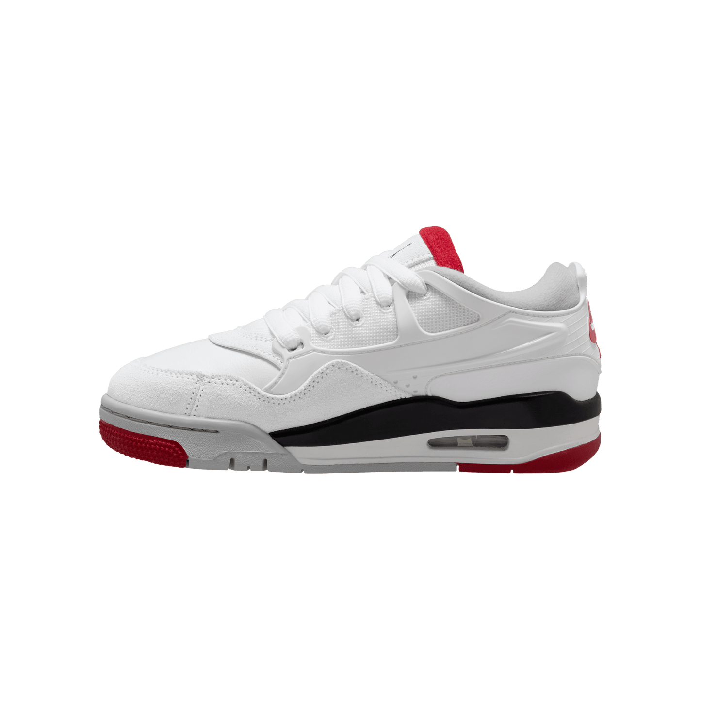 Big Kids' Air Jordan 4RM "White Fire Red"