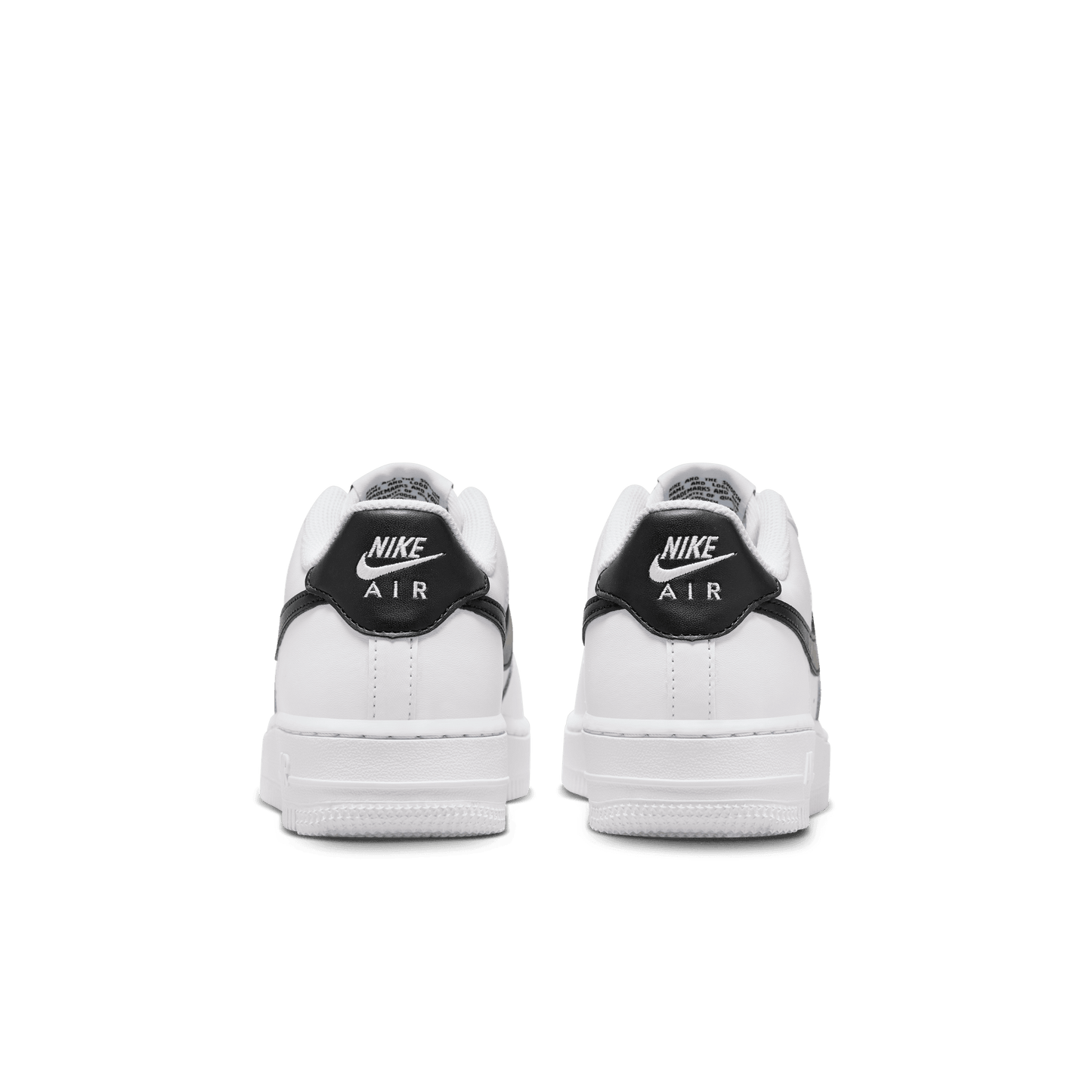 Big Kids' Nike Air Force 1 "White Black"