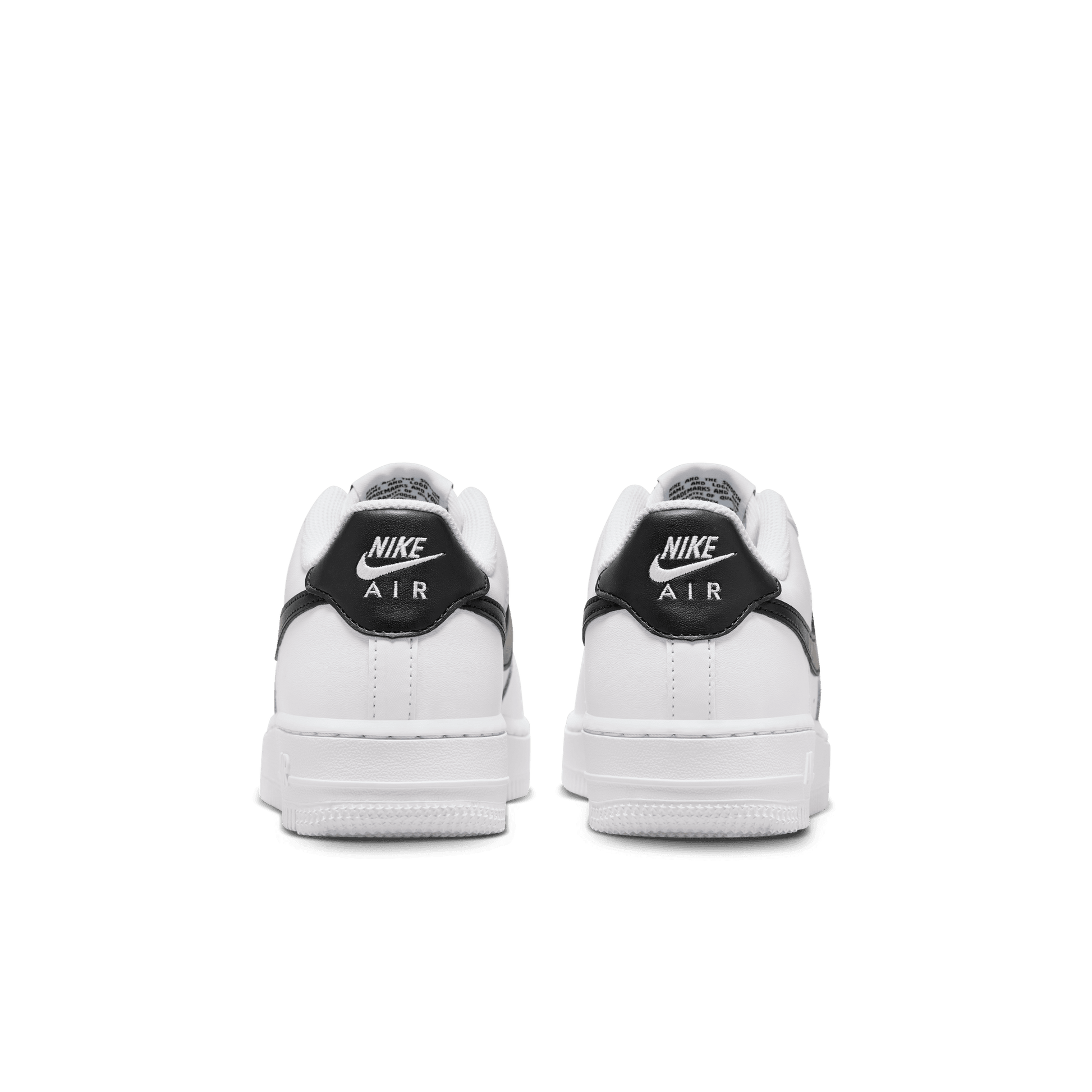 Big Kids' Nike Air Force 1 "White Black"