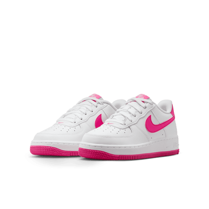 Big Kids' Nike Air Force 1 "White Laser Fuchsia"