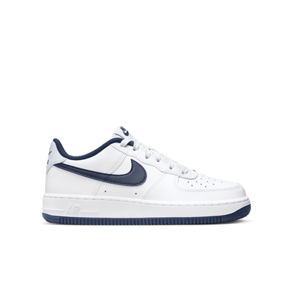 Little/Big Kids' Nike Air Force 1 LV8 "White Midnight Navy"