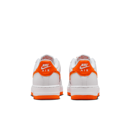 Big Kids' Nike Air Force 1 "White Safety Orange"
