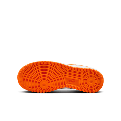 Big Kids' Nike Air Force 1 "White Safety Orange"
