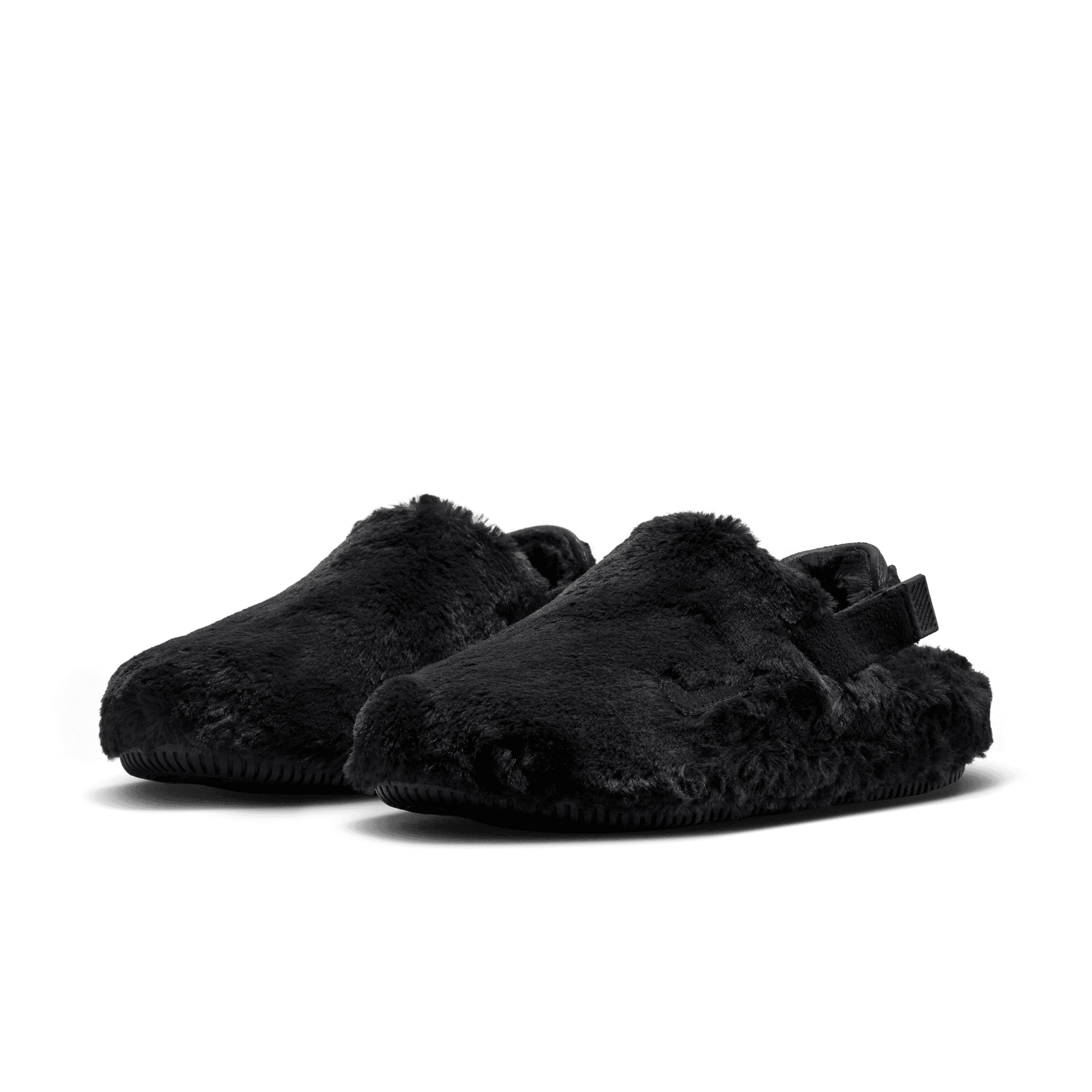 Women's Nike Calm Mule SE NA "Black Fur"