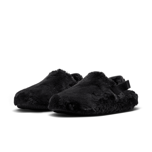 Women's Nike Calm Mule SE NA "Black Fur"