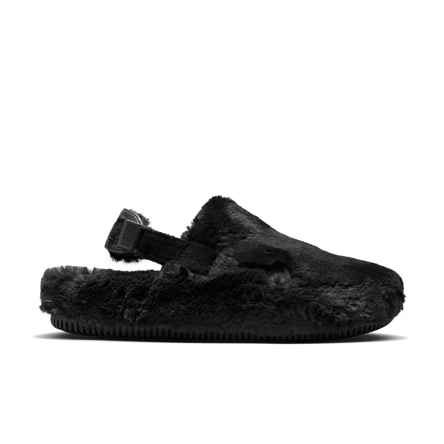 Women's Nike Calm Mule SE NA "Black Fur"