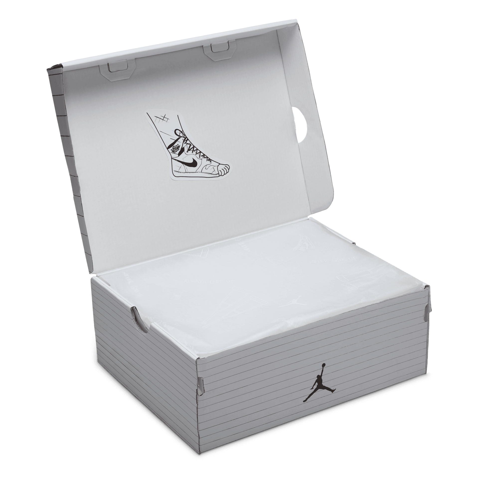 Big Kids' Air Jordan 1 Mid "X-Ray"