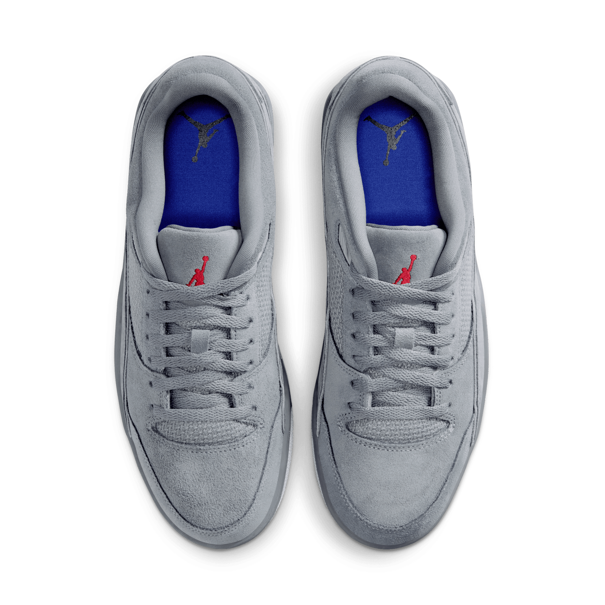 Men's Jordan Flight Court "Cool Grey Varsity Red"