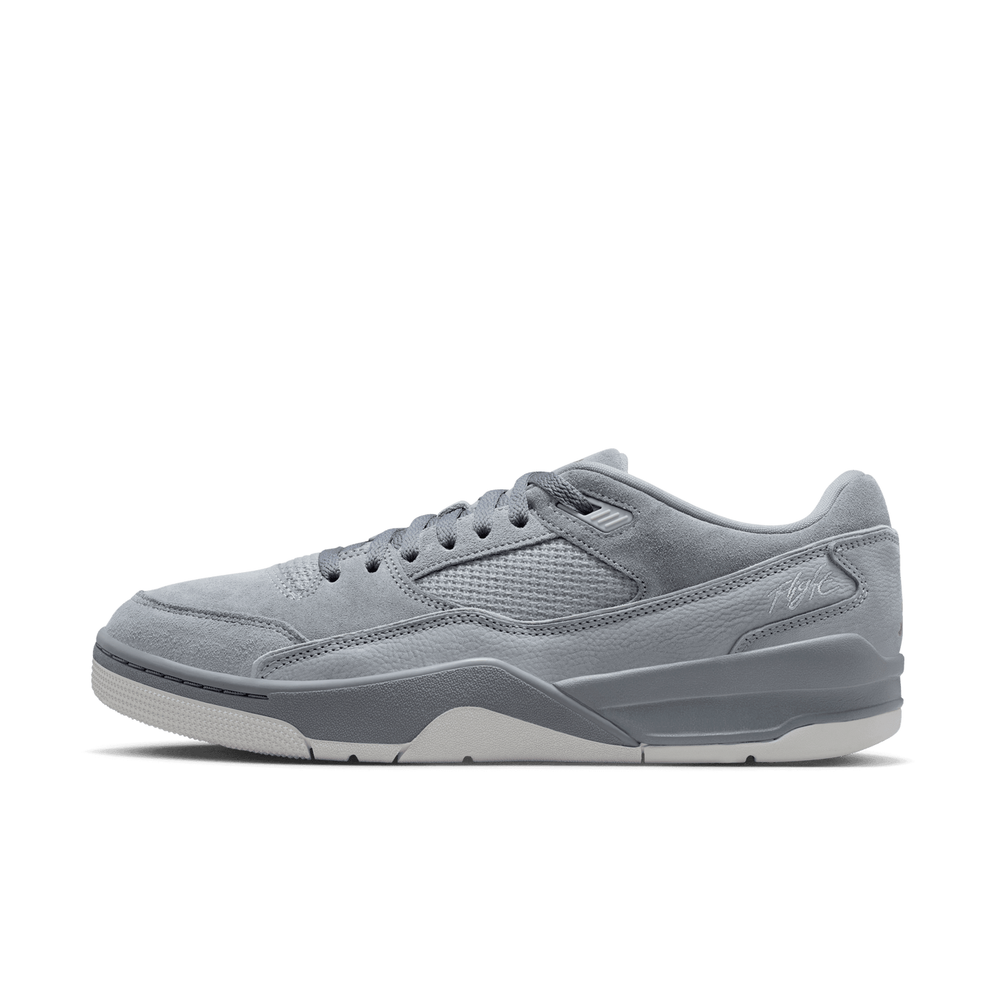 Men's Jordan Flight Court "Cool Grey Varsity Red"