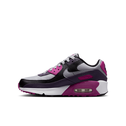 Big Kids' Nike Air Max 90 "Cement Grey Dark Raisin"