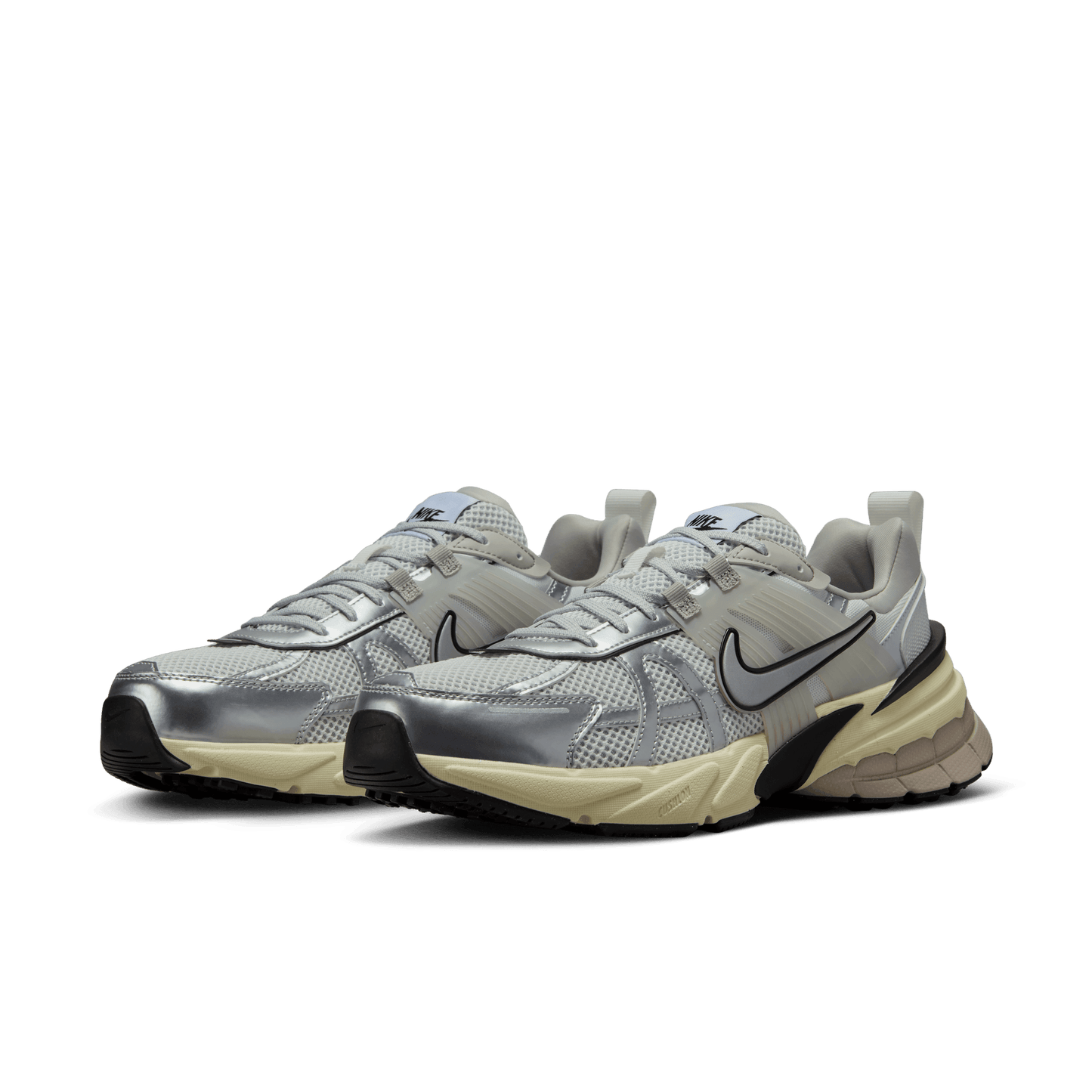 Men's Nike V2K Run "Summit White Metallic Silver"