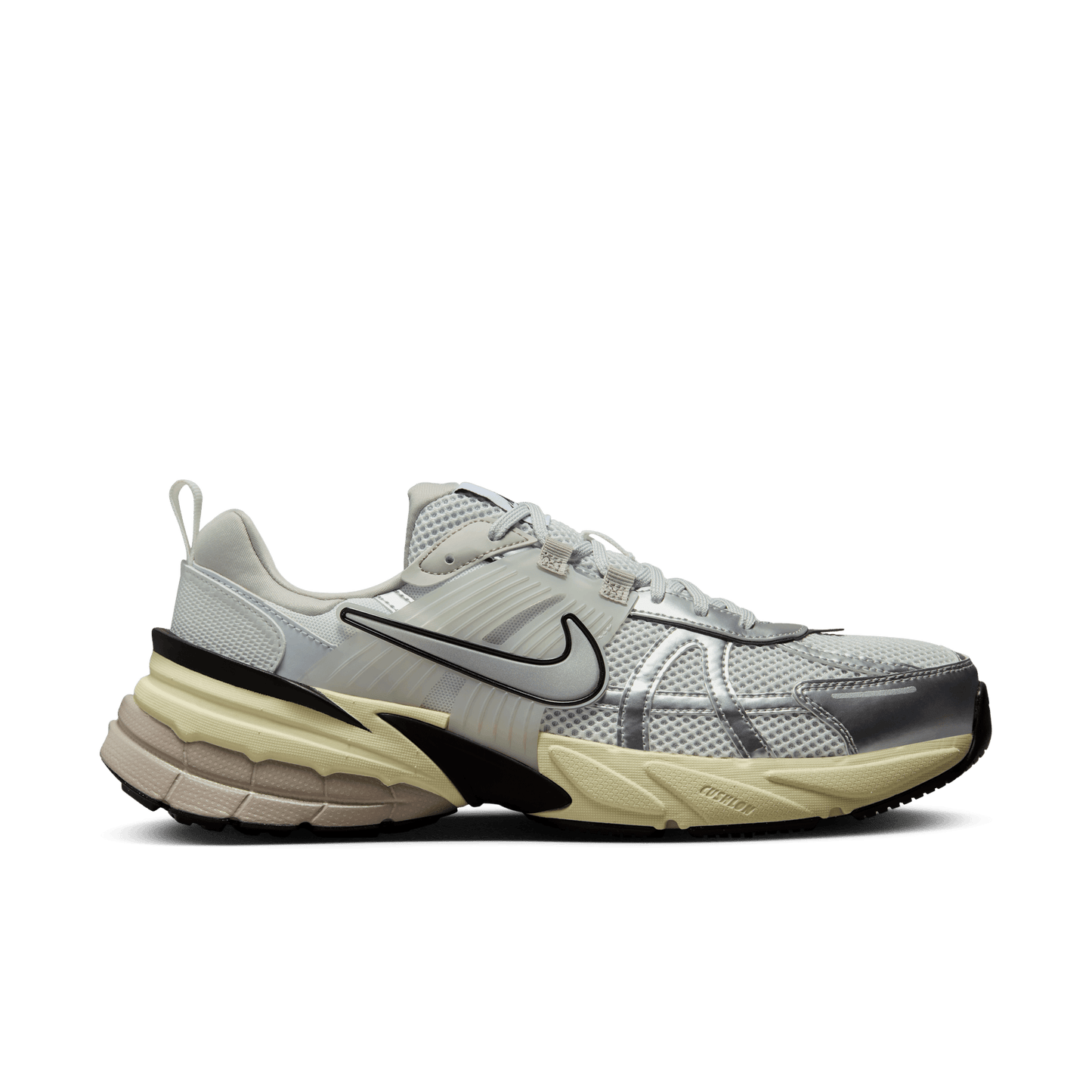 Men's Nike V2K Run "Summit White Metallic Silver"