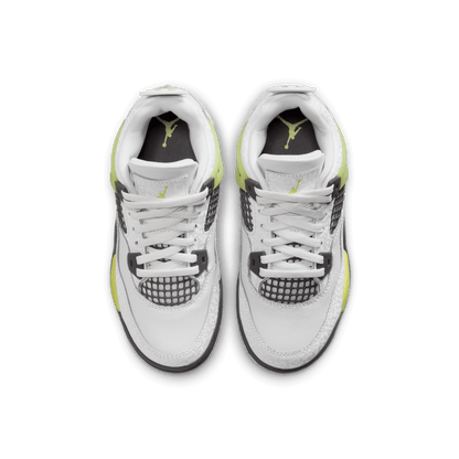 Little Kids' Jordan 4 Retro "Light Lemon Twist"