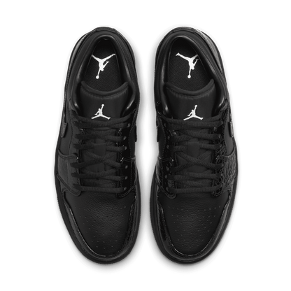 Women's Air Jordan 1 Low SE "Black Croc"
