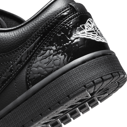 Women's Air Jordan 1 Low SE "Black Croc"