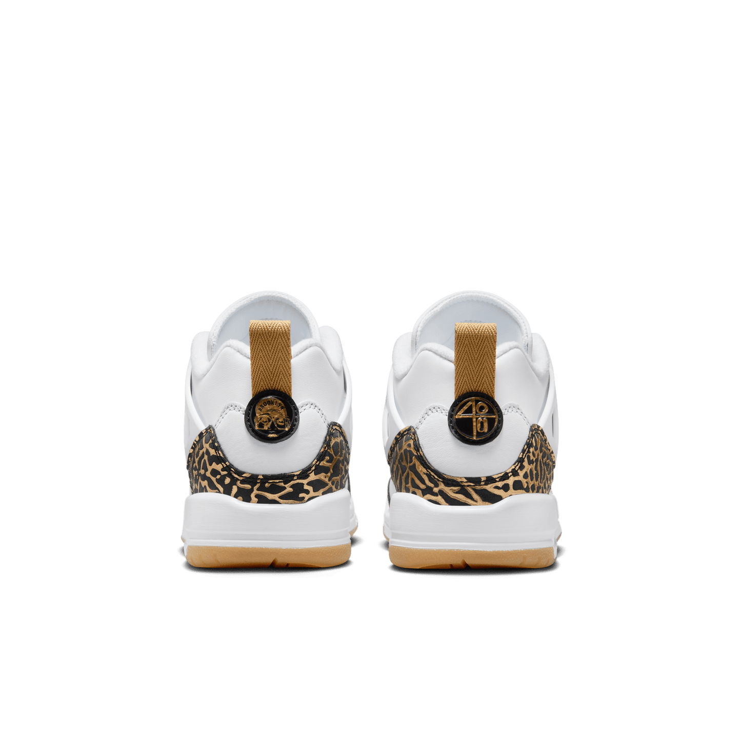 Big Kids' Jordan Spizike Low "Metallic Gold"