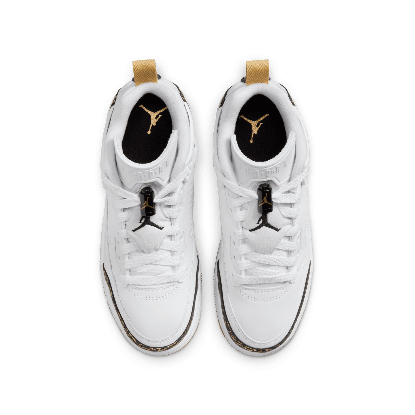 Big Kids' Jordan Spizike Low "Metallic Gold"