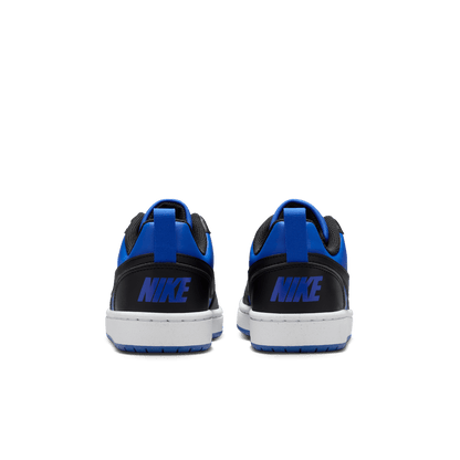 Big Kids' Nike Court Borough Low Recraft "Game Royal Black"