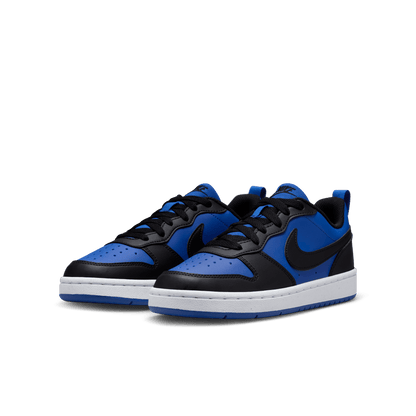 Big Kids' Nike Court Borough Low Recraft "Game Royal Black"