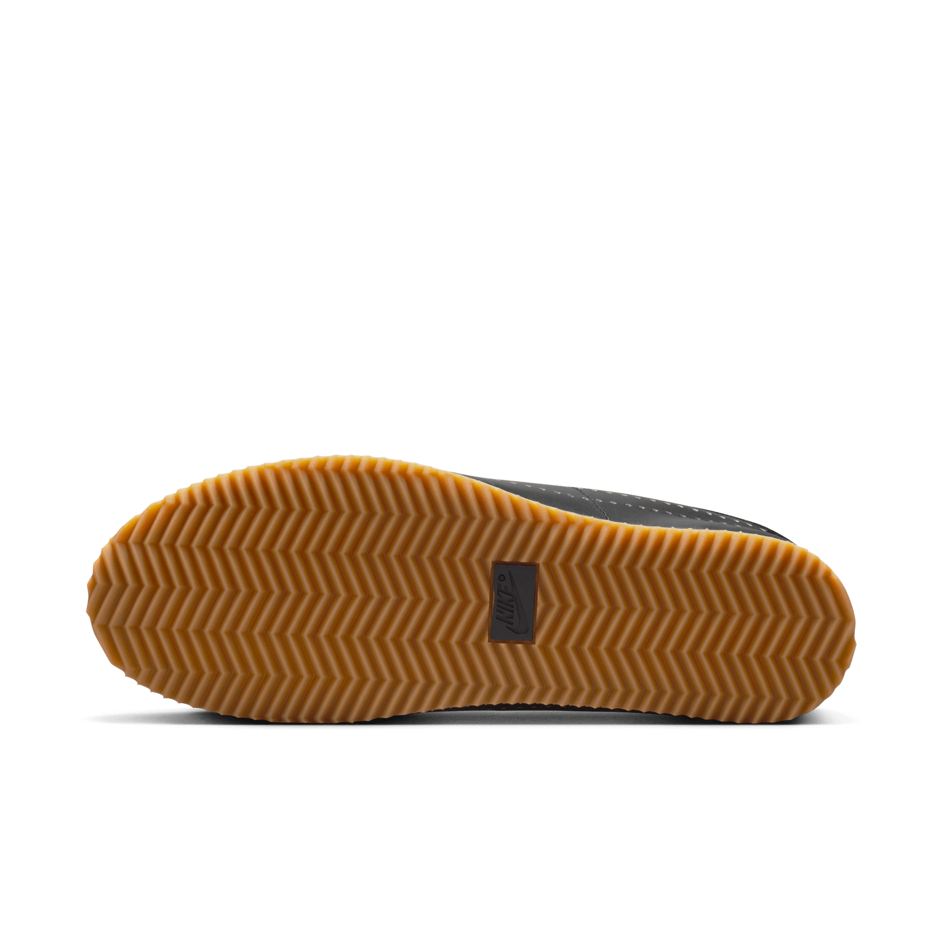 Women's Nike Cortez Leather "Black Gum Light Brown"