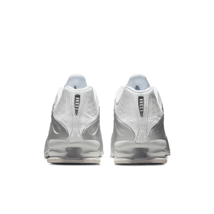 Men's Nike Shox R4 "White Metallic Silver"